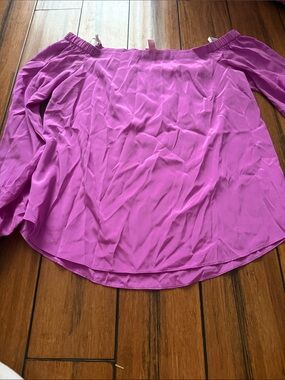 Lily Pulitzer Off-Shoulder Pink Blouse